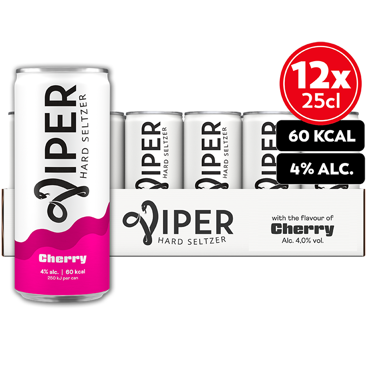 Viper Hard Seltzer Cherry (THT 09-07)