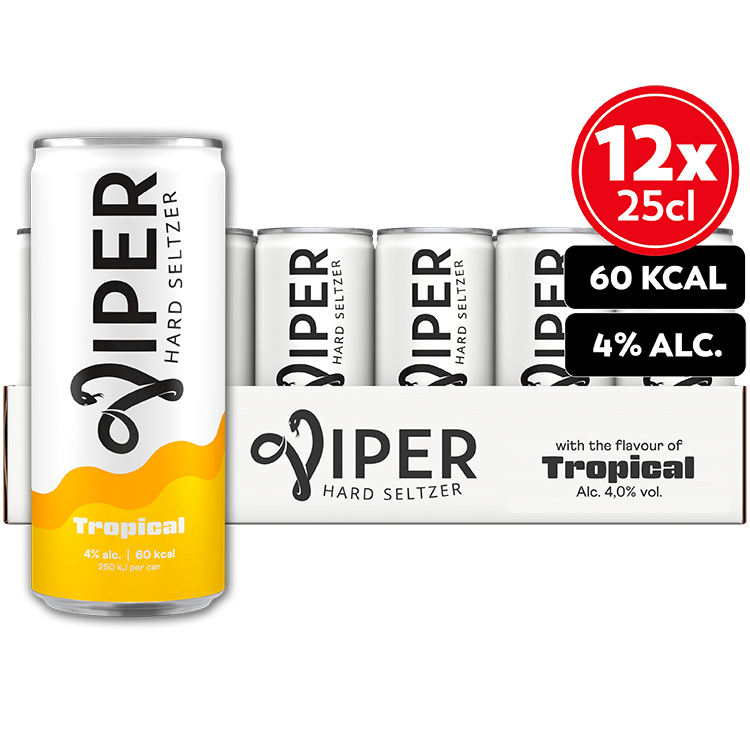 Viper Hard Seltzer Tropical (THT 13-07)
