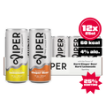 Viper Hard Ginger Beer & Lemonade Mixed