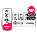 Viper Hard Seltzer Cranberry