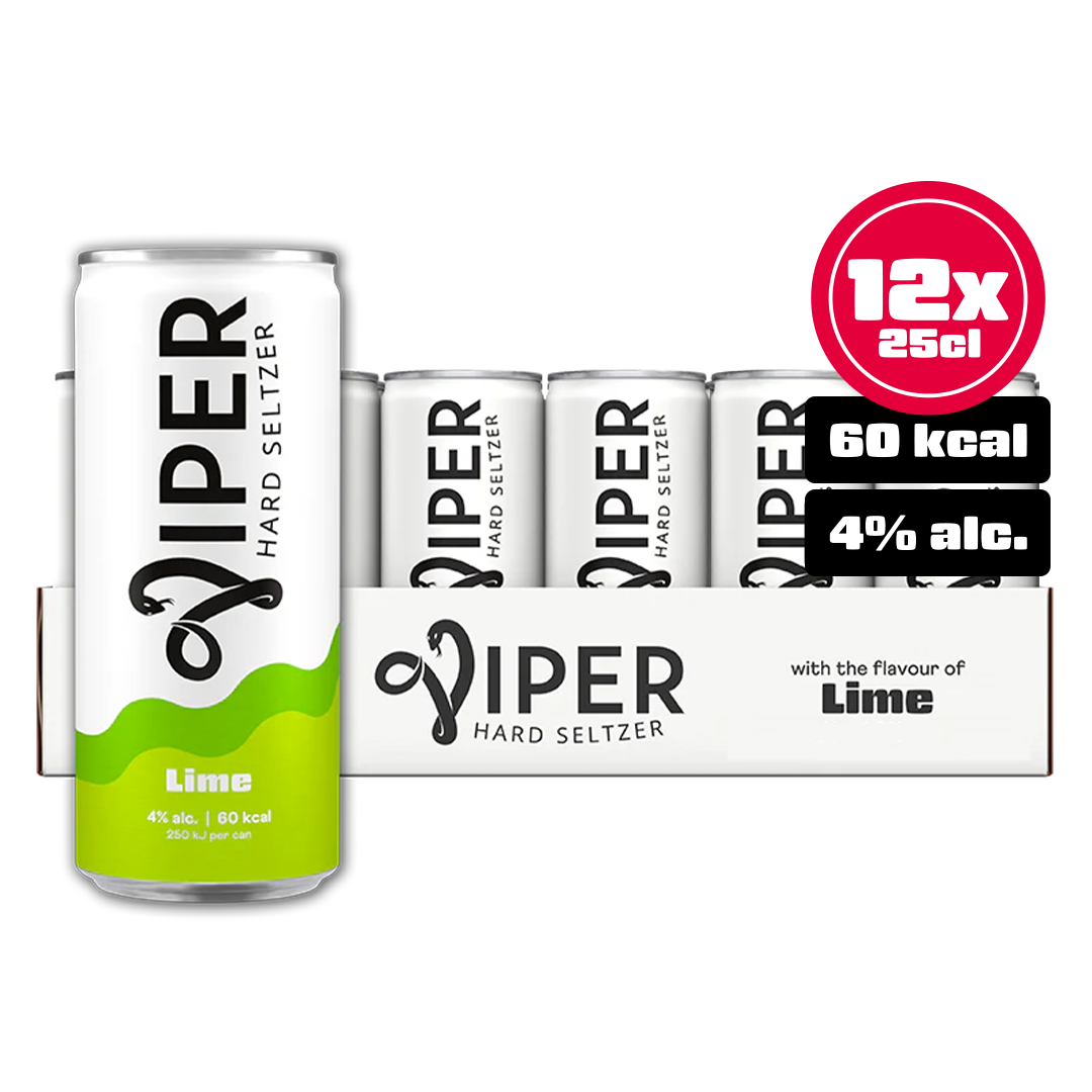 Viper Hard Seltzer Lime